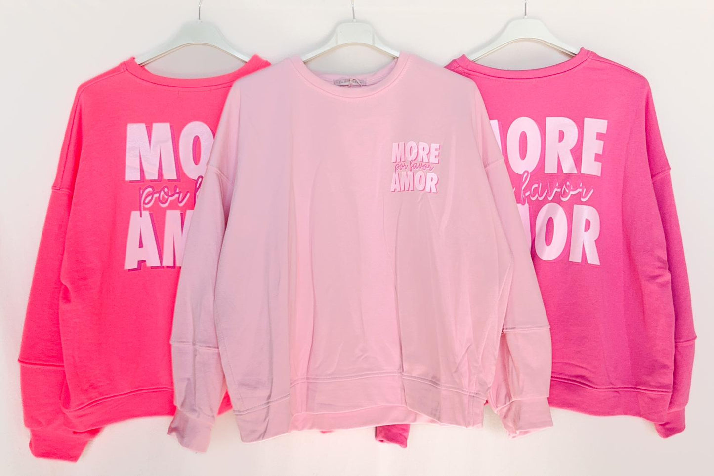 SWEATSHIRT "MORE AMOR"