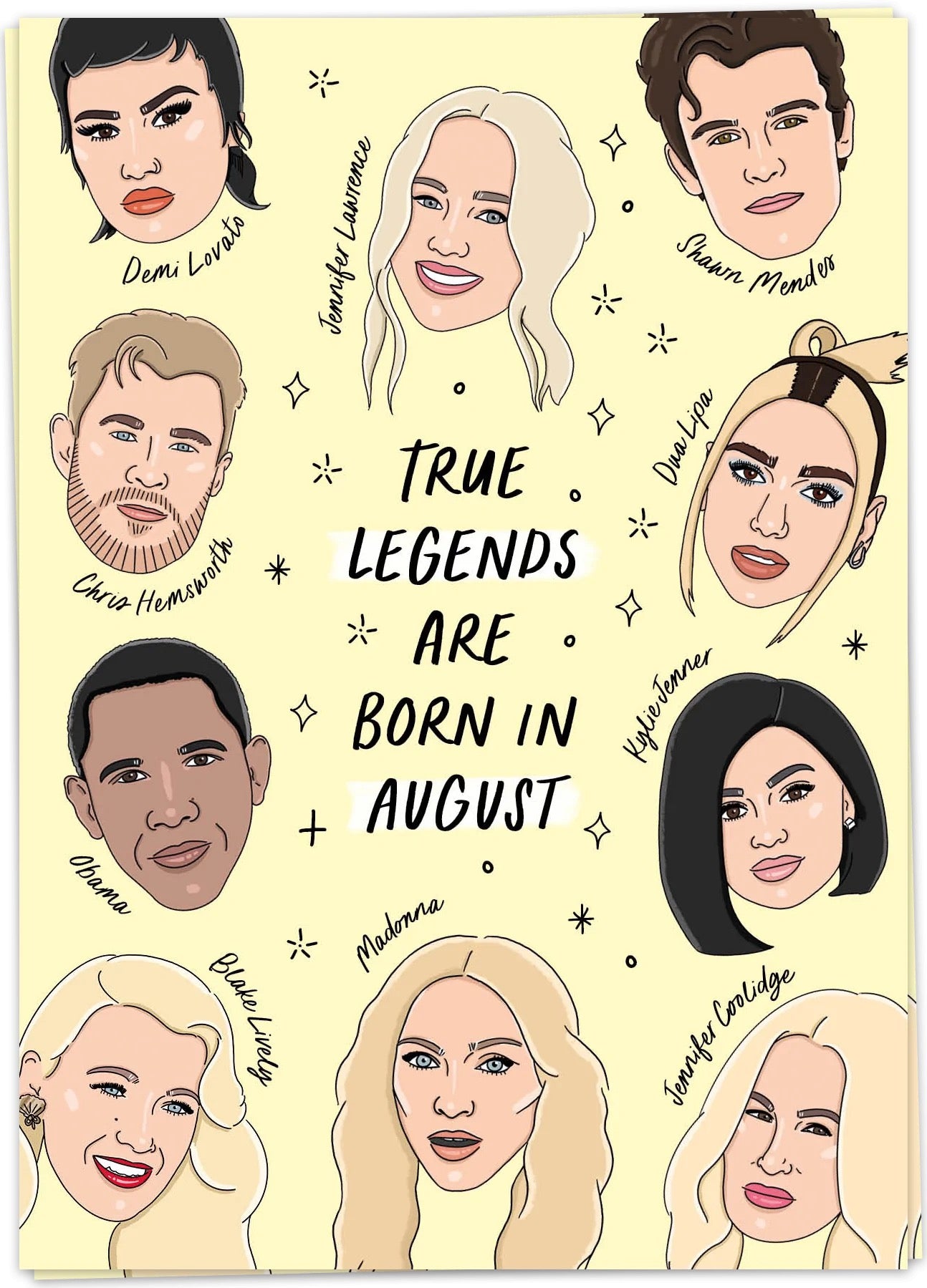 TRUE LEGENDS AUGUST - KARTE