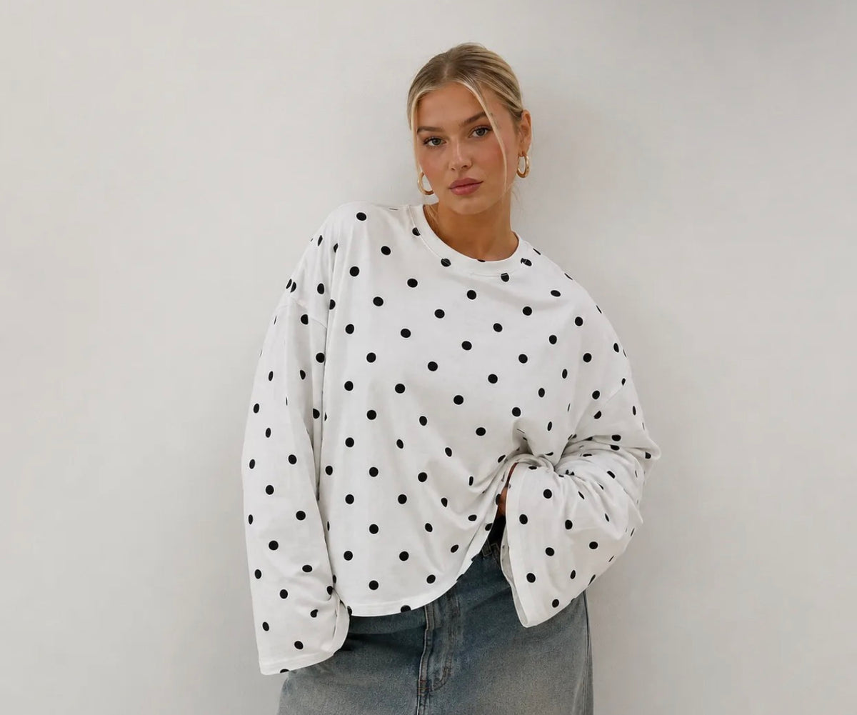 POLKA DOT LONGSLEEVE