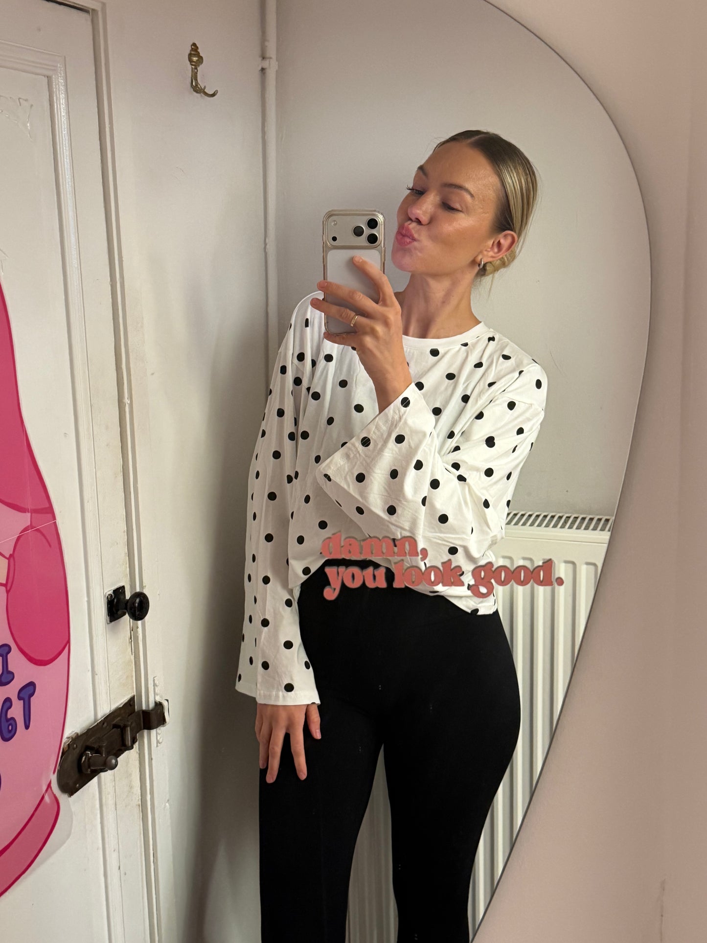 POLKA DOT LONGSLEEVE