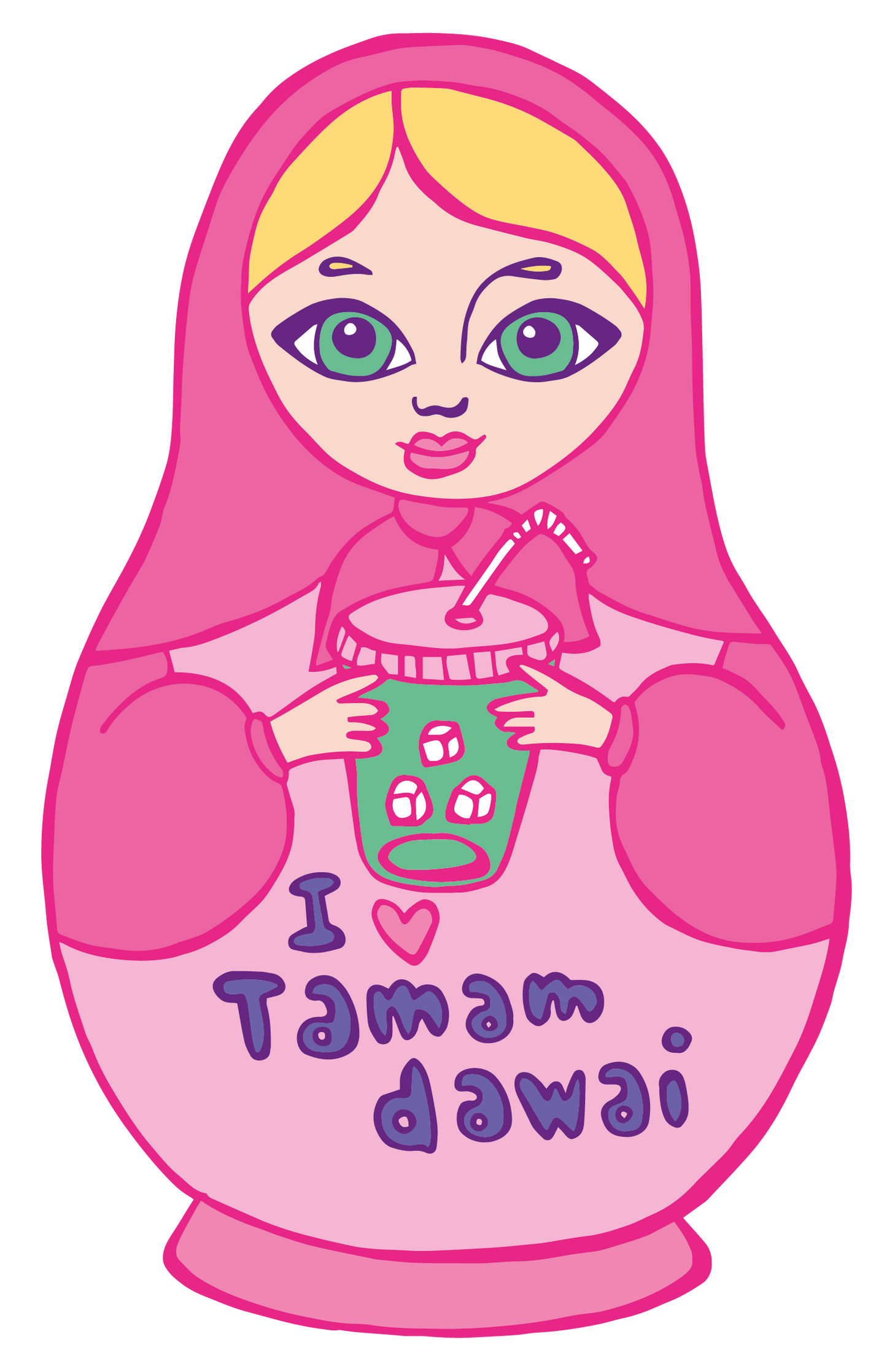 TAMAM DAWAI Tasse